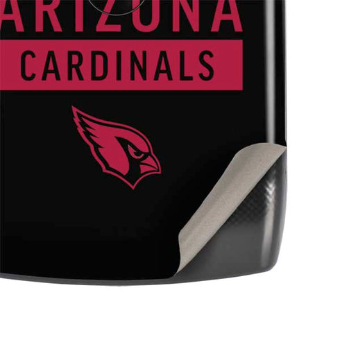 NFL Arizona Cardinals Black Performance Series Motorola RAZR Skin