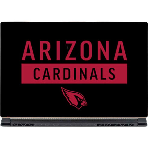 NFL Arizona Cardinals Black Performance Series MSI GS65 Stealth Laptop Skin