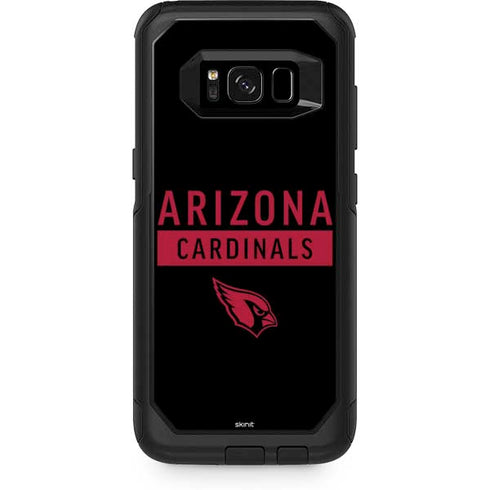 NFL Arizona Cardinals Black Performance Series Otterbox Commuter Galaxy Skin