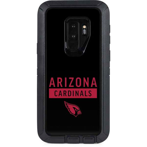 NFL Arizona Cardinals Black Performance Series Otterbox Defender Galaxy Skin