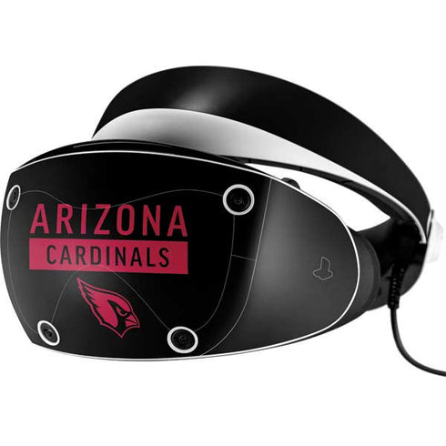 NFL Arizona Cardinals Black Performance Series PlayStation VR2 Skin
