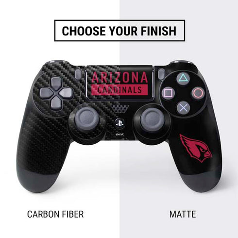 NFL Arizona Cardinals Black Performance Series PS4 Controller Skin