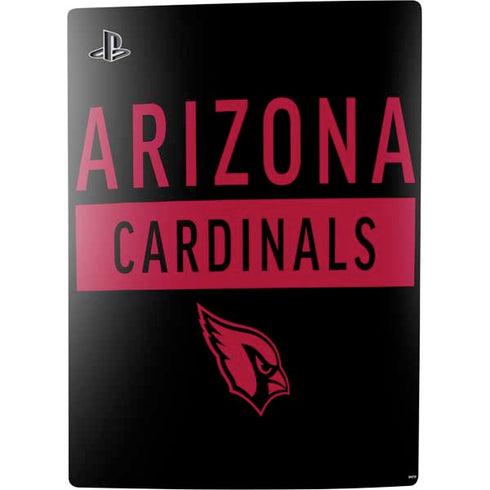 NFL Arizona Cardinals Black Performance Series PS5 Digital Edition Bundle Skin