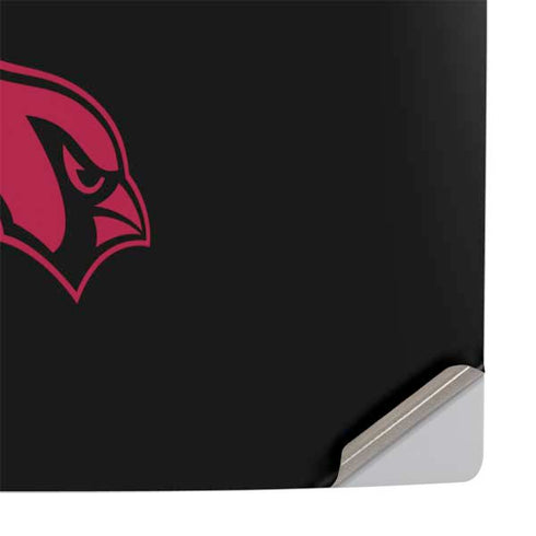 NFL Arizona Cardinals Black Performance Series PS5 Slim Digital Edition Console Skin