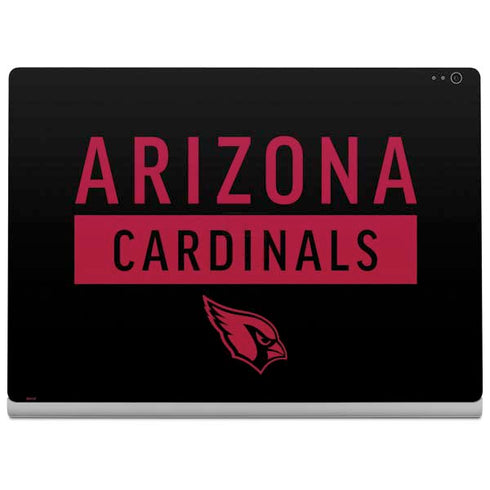 NFL Arizona Cardinals Black Performance Series Surface Book 2 13.5in Skin