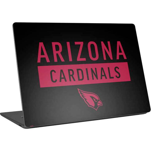 NFL Arizona Cardinals Black Performance Series Surface Laptop 4 15in Skin