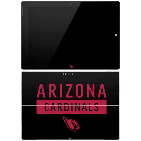 NFL Arizona Cardinals Black Performance Series Surface Pro 3 Skin