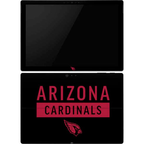 NFL Arizona Cardinals Black Performance Series Surface Pro 6 Skin