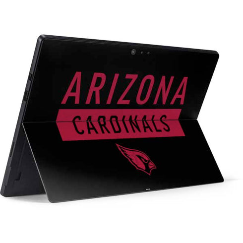 NFL Arizona Cardinals Black Performance Series Surface Pro 6 Skin
