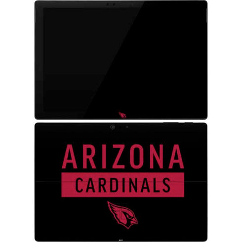 NFL Arizona Cardinals Black Performance Series Surface Pro 7 Skin