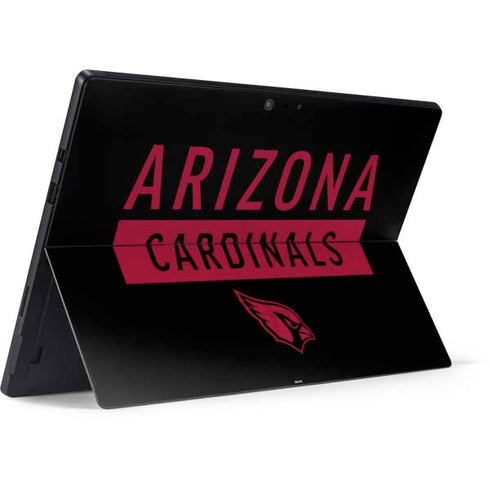 NFL Arizona Cardinals Black Performance Series Surface Pro 7 Skin