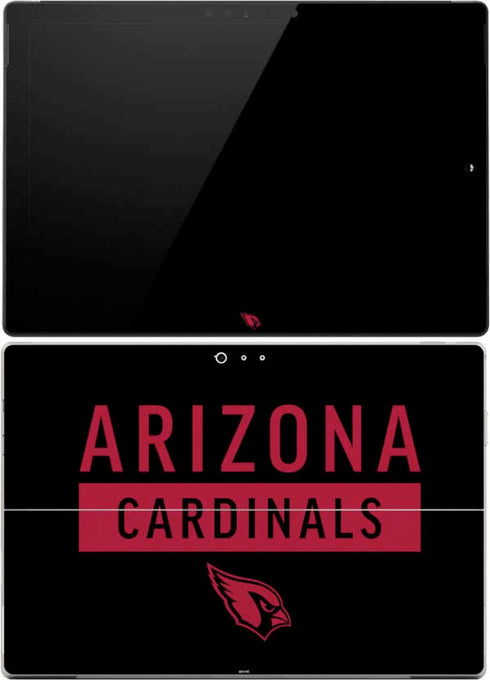 NFL Arizona Cardinals Black Performance Series Surface Pro (2017) Skin