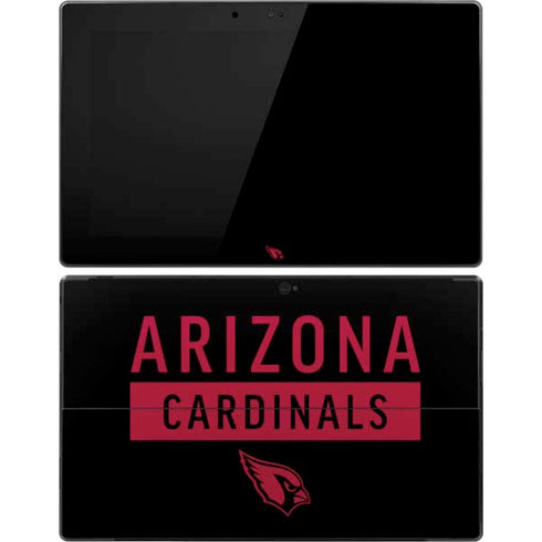 NFL Arizona Cardinals Black Performance Series Surface Pro Tablet Skin