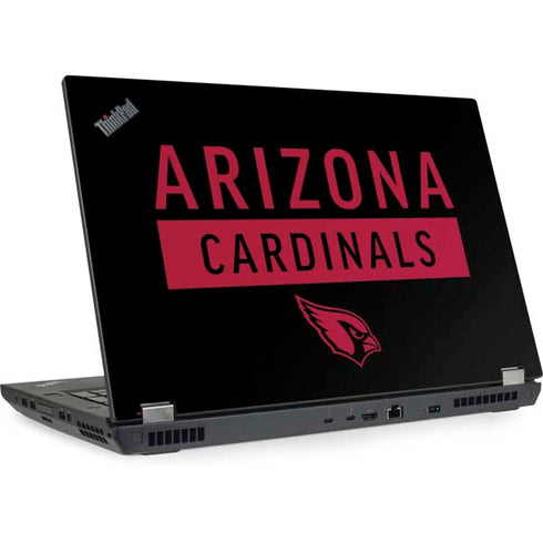 NFL Arizona Cardinals Black Performance Series Lenovo ThinkPad Skin