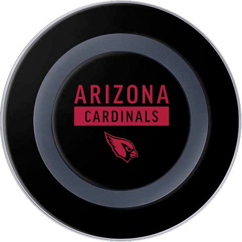 NFL Arizona Cardinals Black Performance Series Wireless Charger Skin