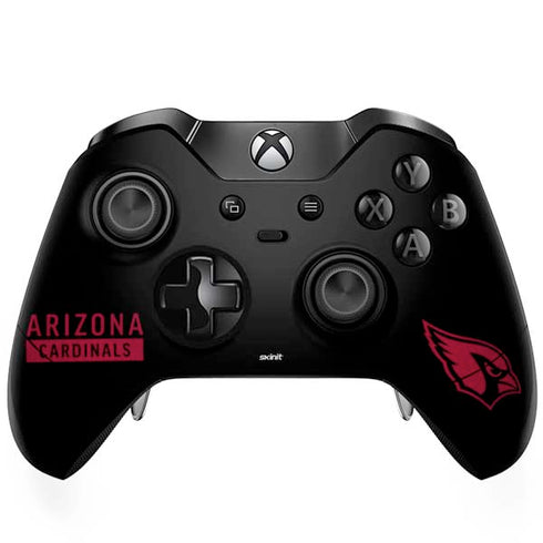 NFL Arizona Cardinals Black Performance Series Xbox One Elite Controller Skin