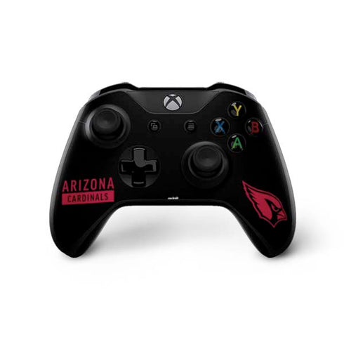 NFL Arizona Cardinals Black Performance Series Xbox One X Controller Skin