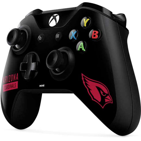 NFL Arizona Cardinals Black Performance Series Xbox One X Controller Skin