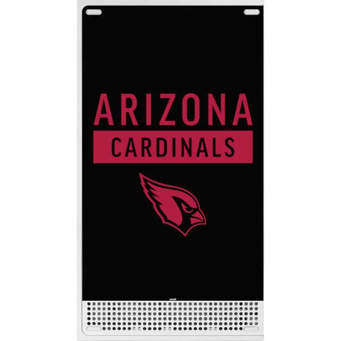 NFL Arizona Cardinals Black Performance Series Xbox Series S Console Skin