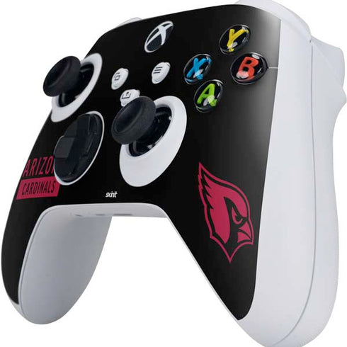 NFL Arizona Cardinals Black Performance Series Xbox Series S Controller Skin