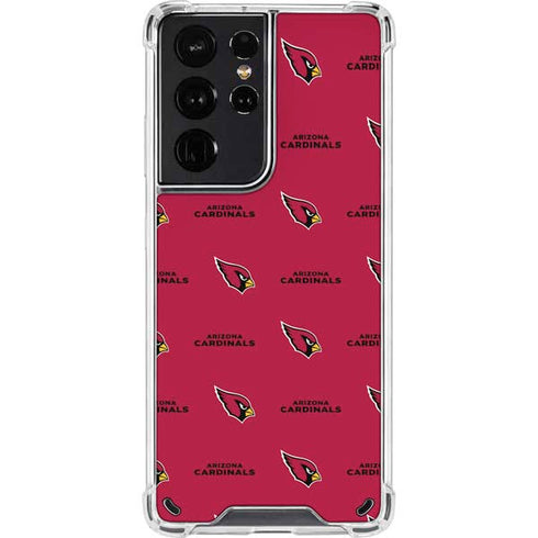 NFL Arizona Cardinals Blitz Series Galaxy S21 Ultra 5G Clear Case