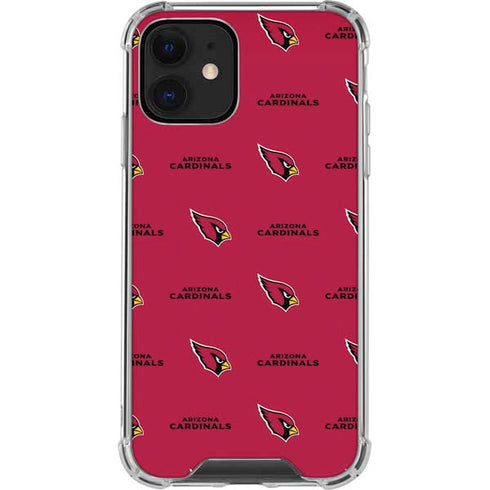 NFL Arizona Cardinals Blitz Series iPhone 12 Clear Case
