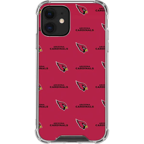 NFL Arizona Cardinals Blitz Series iPhone 12 Mini Clear Case