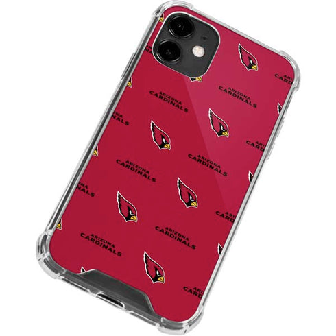 NFL Arizona Cardinals Blitz Series iPhone 12 Mini Clear Case
