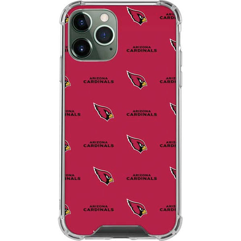 NFL Arizona Cardinals Blitz Series iPhone 12 Pro Clear Case