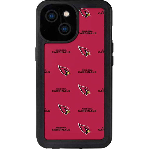 NFL Arizona Cardinals Blitz Series iPhone 13 Mini Waterproof Case
