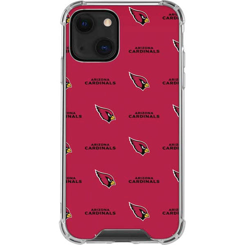 NFL Arizona Cardinals Blitz Series iPhone 14 Clear Case