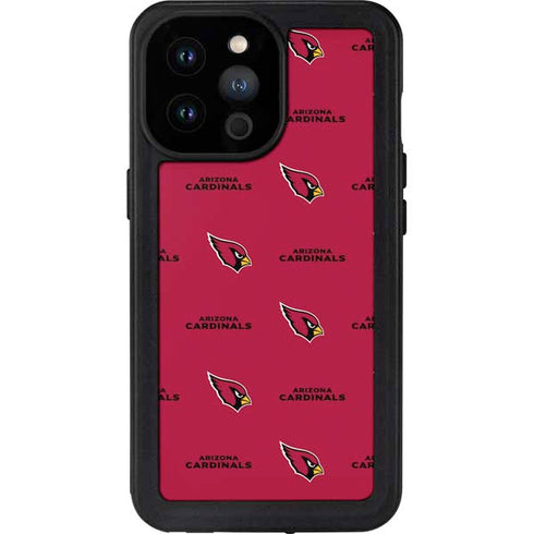 NFL Arizona Cardinals Blitz Series iPhone 14 Pro Max Waterproof Case
