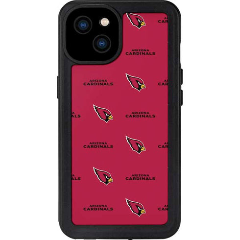 NFL Arizona Cardinals Blitz Series iPhone 15 Plus Waterproof Case