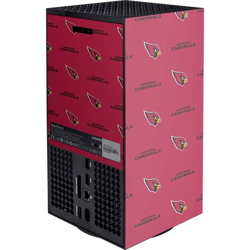 NFL Arizona Cardinals Blitz Series Xbox Series X Console Skin