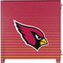 NFL Arizona Cardinals Breakaway Corsair 4000D Tempered Glass Mid-Tower ATX Case Skin