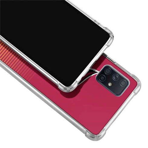 NFL Arizona Cardinals Breakaway Galaxy A71 5G Clear Case