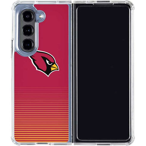 NFL Arizona Cardinals Breakaway Galaxy Z Fold5 5G Clear Case