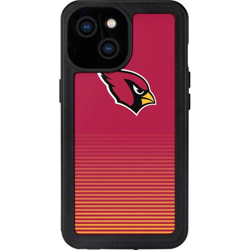 NFL Arizona Cardinals Breakaway iPhone 13 Mini Waterproof Case