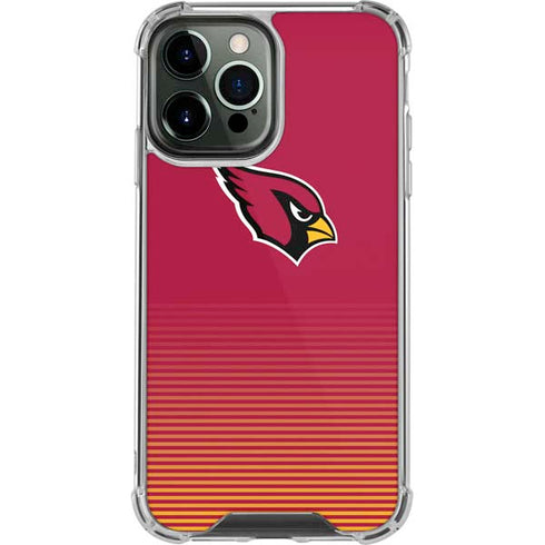 NFL Arizona Cardinals Breakaway iPhone 13 Pro Max Clear Case
