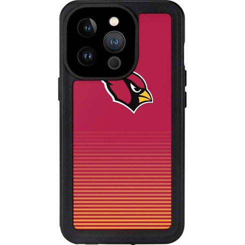 NFL Arizona Cardinals Breakaway iPhone 14 Pro Waterproof Case