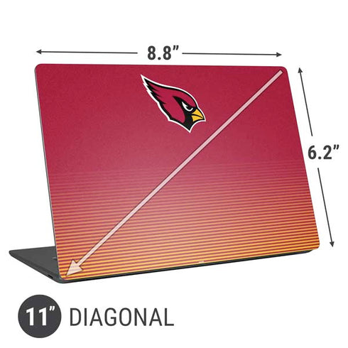 NFL Arizona Cardinals Breakaway Universal Laptop 11in (8.8 x 6.2in) Skin