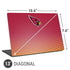 NFL Arizona Cardinals Breakaway Universal Laptop 13in (10.6 x 7.6in) Skin