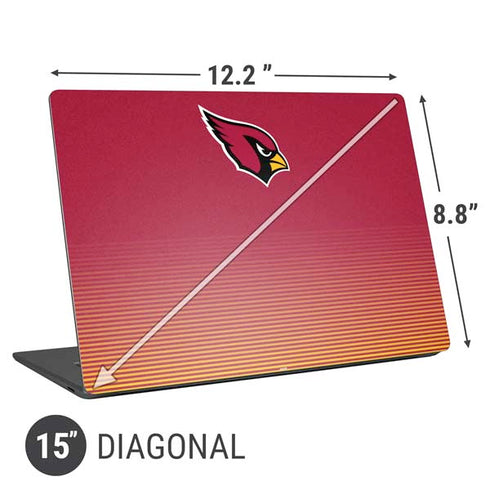 NFL Arizona Cardinals Breakaway Universal Laptop 15in (12.2 x 8.8in) Skin