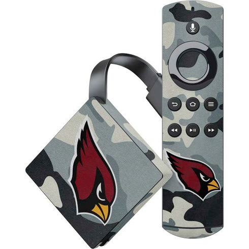 NFL Arizona Cardinals Camo Amazon Fire TV Skin