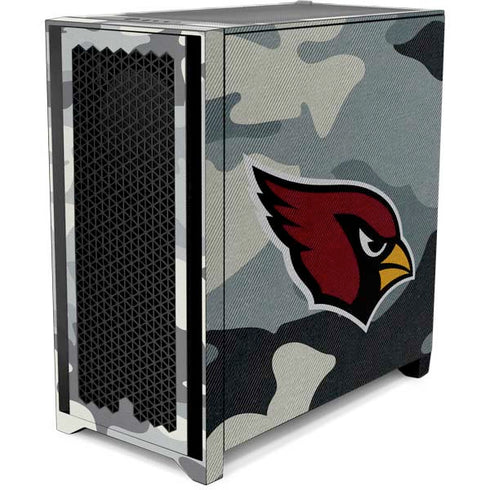 NFL Arizona Cardinals Camo Corsair 4000D Tempered Glass Mid-Tower ATX Case Skin