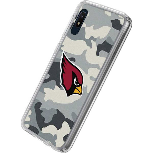 NFL Arizona Cardinals Camo Galaxy A10e Clear Case