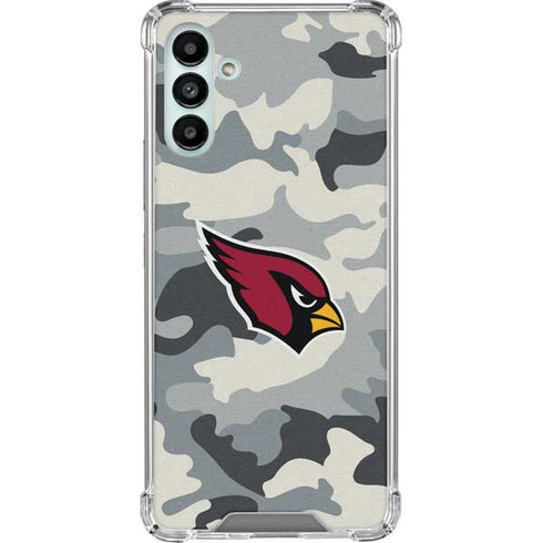 NFL Arizona Cardinals Camo Galaxy A13 5G Clear Case