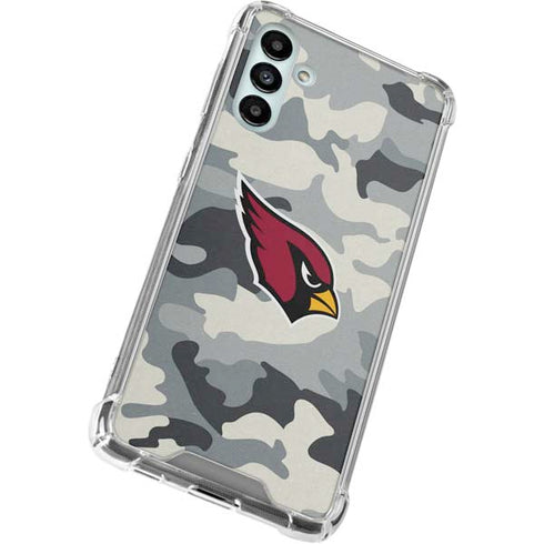 NFL Arizona Cardinals Camo Galaxy A13 5G Clear Case
