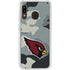 NFL Arizona Cardinals Camo Galaxy A20 Clear Case
