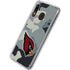 NFL Arizona Cardinals Camo Galaxy A20 Clear Case